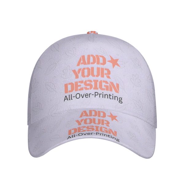 All-Over Print Peaked Cap