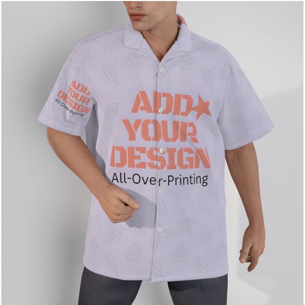 Men's Hawaiian Shirt -Your Design, Your Brand