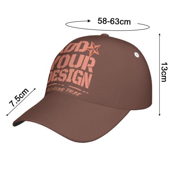 All-Over Print Peaked Cap - Image 5