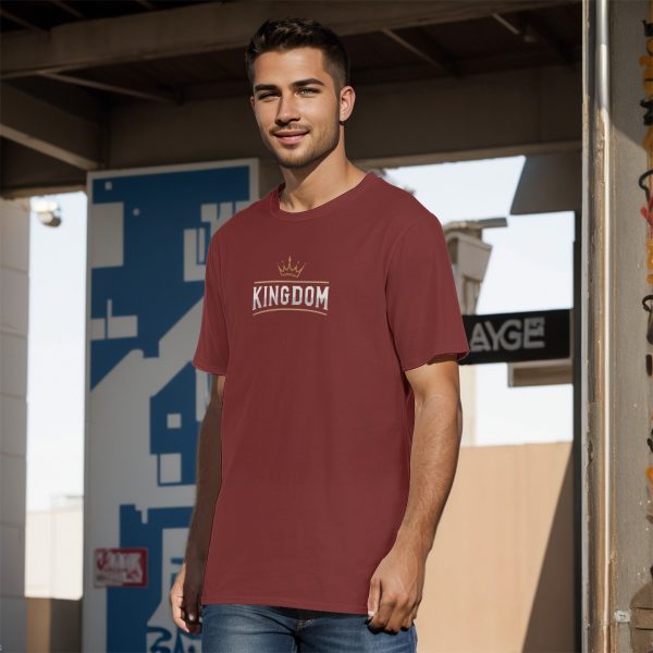 Kingdom Men's O-Neck T-Shirt | 100% Cotton - Image 3