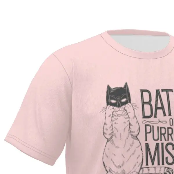 Batcat Print T-Shirt - Image 4