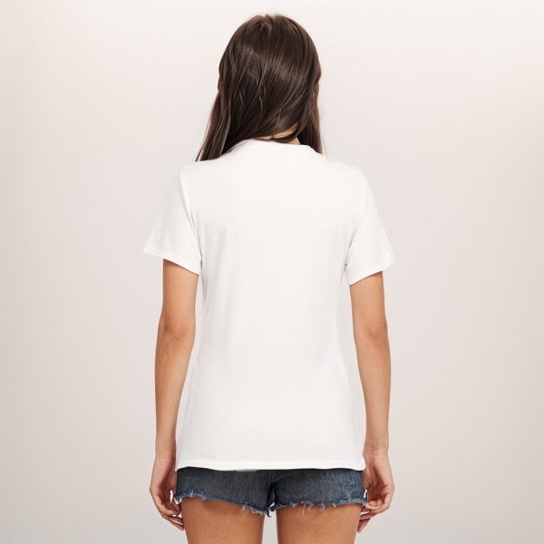 Women's Round Neck T-Shirt | 190GSM Cotton - Image 4