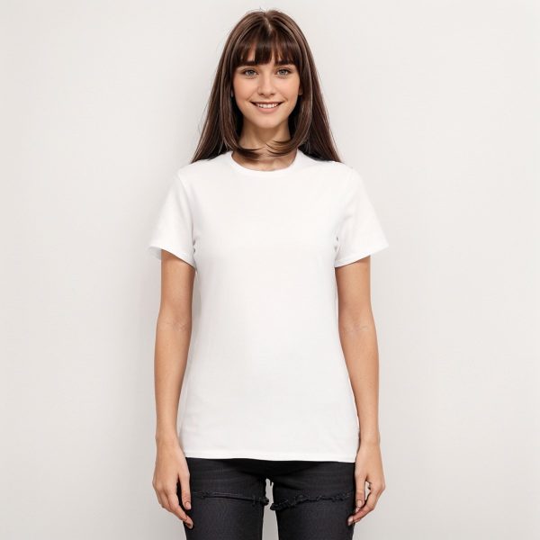 Women's Round Neck T-Shirt | 190GSM Cotton